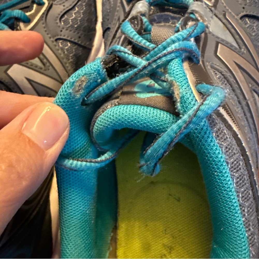 New Balance 560v6 Running‎ Shoes Womens Size 8 Gray Teal Mesh Tech Ride W560LG6 - Picture 5 of 8